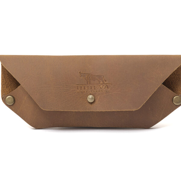 Leather Foldable Glasses Case