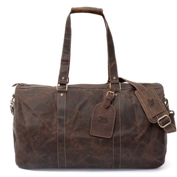 Classic Brown Duffel Bag
