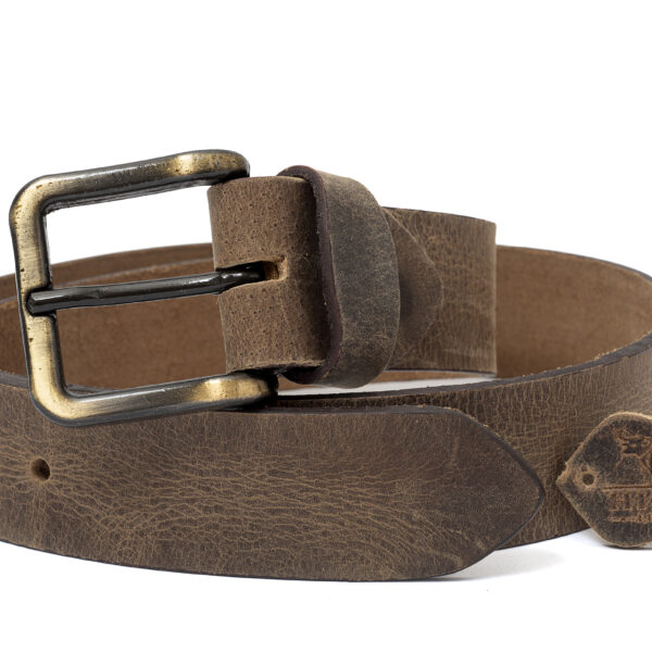 Frontier Legacy - Authentic Brown Cowboy Belt